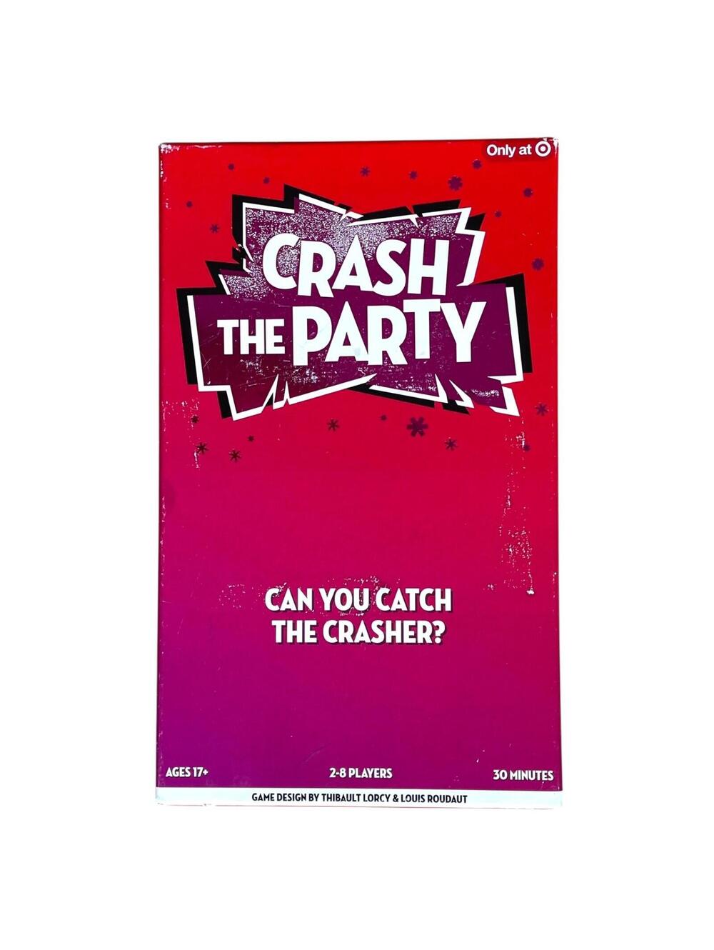 Crash The‎ Party Board Game NEW Open Box Complete 2-8 Players Party Game Fun